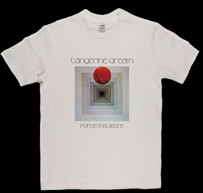 Retas! Tangerine Dream Force Majeure Marškinėliai