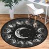 1pc Retro 2674544692 Pattern Round Floor Mat, Non-slip for Living Room Bedroom Chair Carpets Home Decor Gifts, Home Decor Room Decor Outdoor