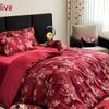 Lilang Princess Style Wedding Bedding Set