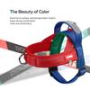 Spliced Colors Dog Harness Kit Adjustable Pet Walking Straps  for Small Medium Large Dogs