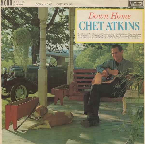 

LP Record CHET ATKINS Down Home CDN165 RCA Camden UK CountryFolk Used