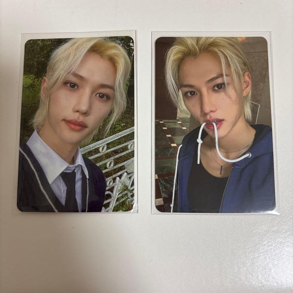 [USED] Stray Kids Raku STAR Uniform Trading Card Felix