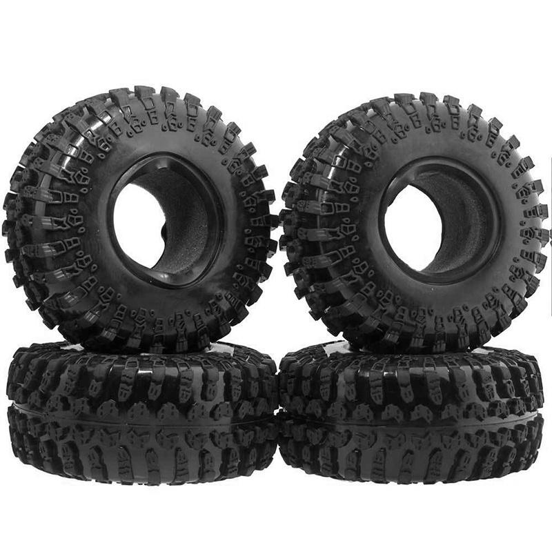 Robust 2.2' Climbing Pit Bull Tires Wheels T3021 4p For Rc 1/10 D90 Scx10 Rock Crawler