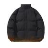 Herbst und Winter Herren Baumwollkleidung Jacke Locker Große Größe Stehkragen Verdickt Brotjacke