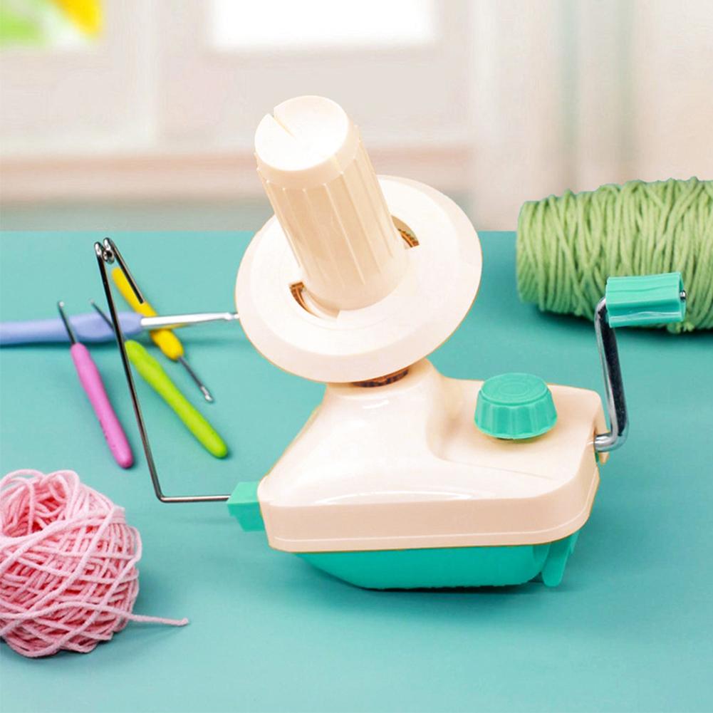 Yarn Winding Machine Practical Small Manual Skein Machine Portable Hand Operated Lightweight Low-noise Sewing Accessories