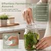 Mit Griff Schwere Fermentationsgewichte Fermentierendes Weithals-Einmachglasdeckel Kimchi-Herstellung