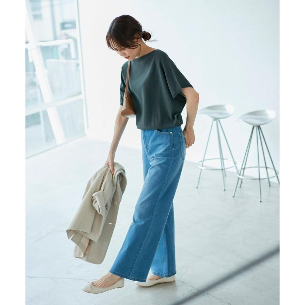 Rope Picnic Knit Covers Your Upper UV Machine Cool to the Blue Women's Pullover, Arms, Protection, Washable, Touch, GDM54780, (46)