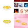 Trendy Gold Butterfly Flower Ring For Women Perfect For Spring Fashion Accessories