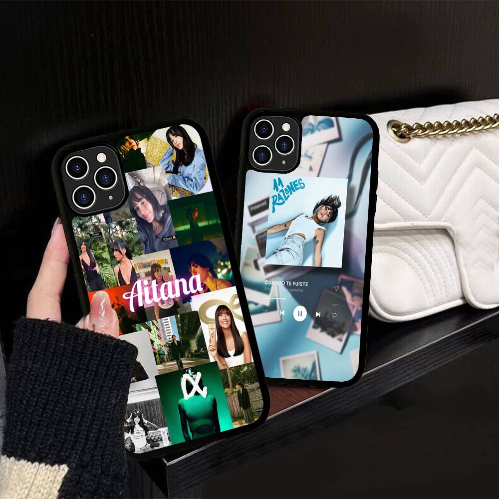 A-Aitana O-Ocana Singer Phone Case Silicone PC+TPU For For IPhone 11 12 13 14 15 16 Plus Pro Max Cover