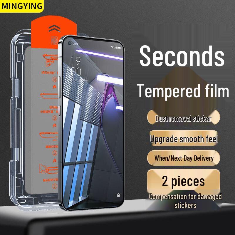 

Защитное стекло для экрана OPPO с простой установкой (2-Pack)