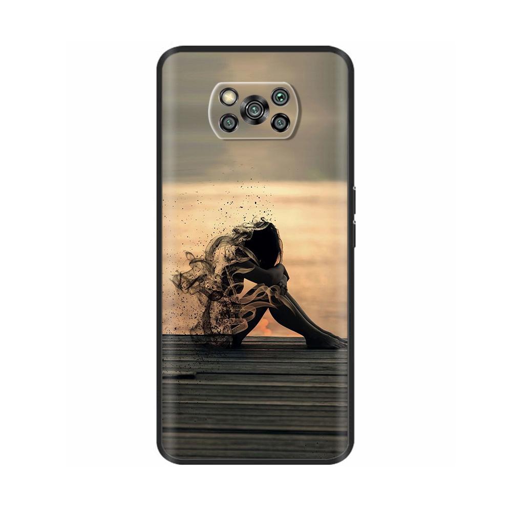 For Xiaomi Poco X3 Pro Case Shockproof Soft Silicone TPU Back Cover Bumper for Poco X3 NFC Phone Cases for Poco X3 X 3 GT Coque