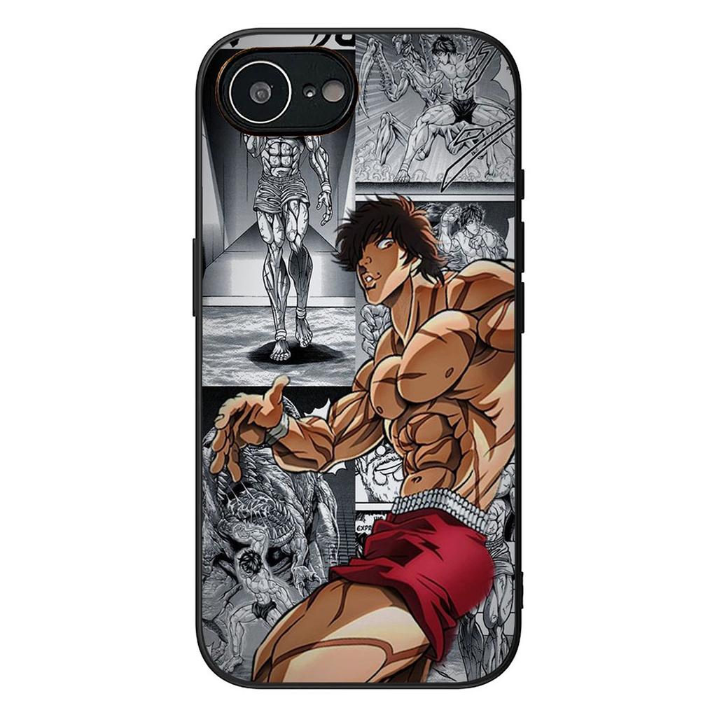 Bakis Hanma Art Dou Phone Cover for Samsung Galaxy A06 A05 A14 A50 A51 A52 A12 A13 A23 A70 A07 A25 A26 A72 A56 Protective Case