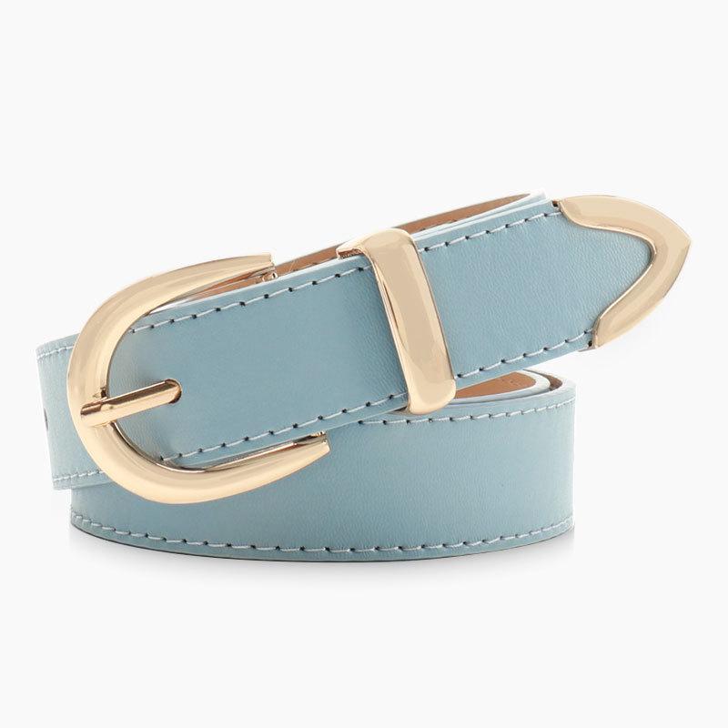 

New Korean Version of Minimalist Ins Style Women s Belt, Versatile Suit, Jeans, Decorative Strap, Alloy Three-piece Belt for Women