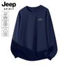JEEP SPIRIT Men's Mountain Peak Logo Pullover Sweatshirt