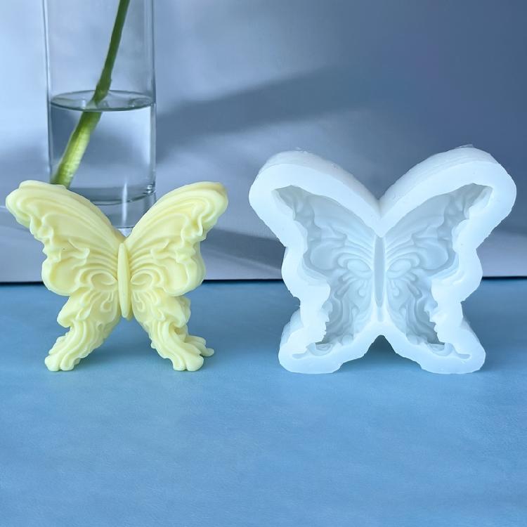 Butterfly Shape Silicone Molds Butterfly Candle Mould Scented Candle Molds Baking Molds Castings Molds Craft Supplies