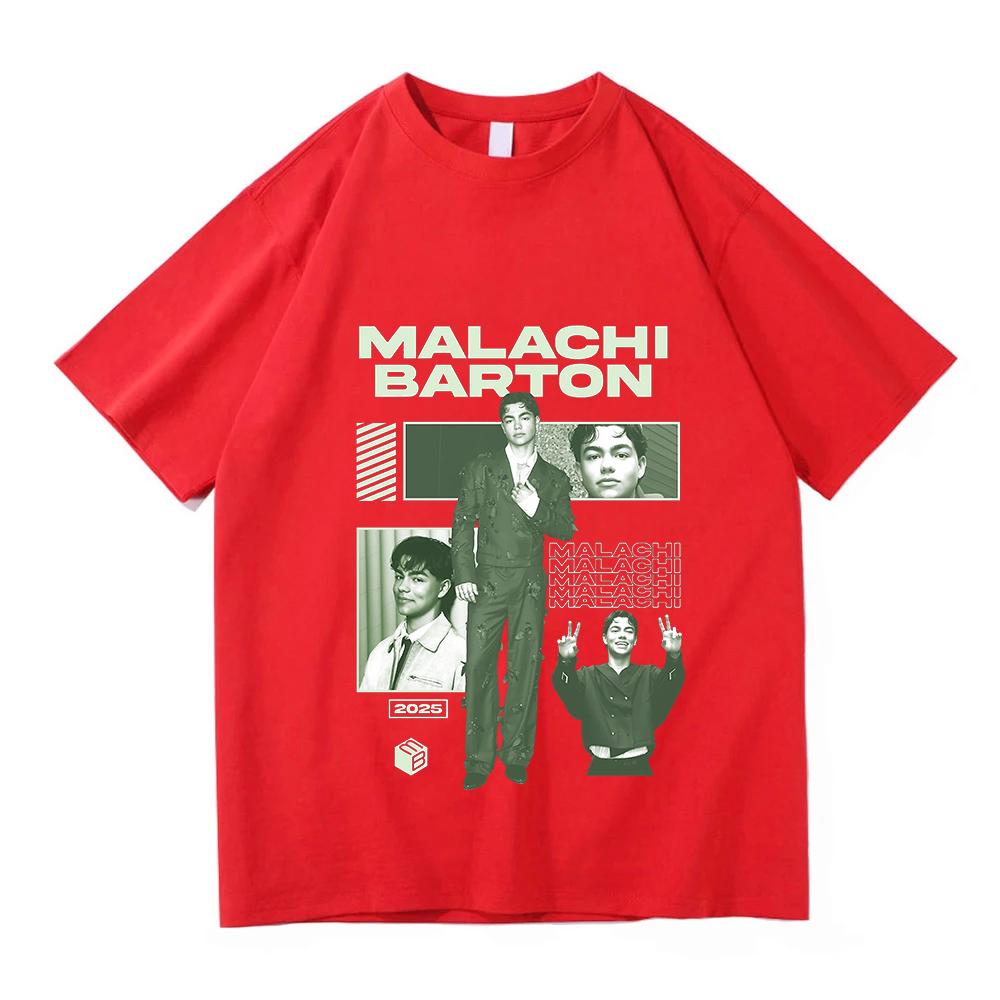 Malachi Barton 2025 Tshirts Zzombies Worlds Collide Tour  T-shirt Short Sleeve Harajuku T Shirt Unisex High Quality Cotton Tops