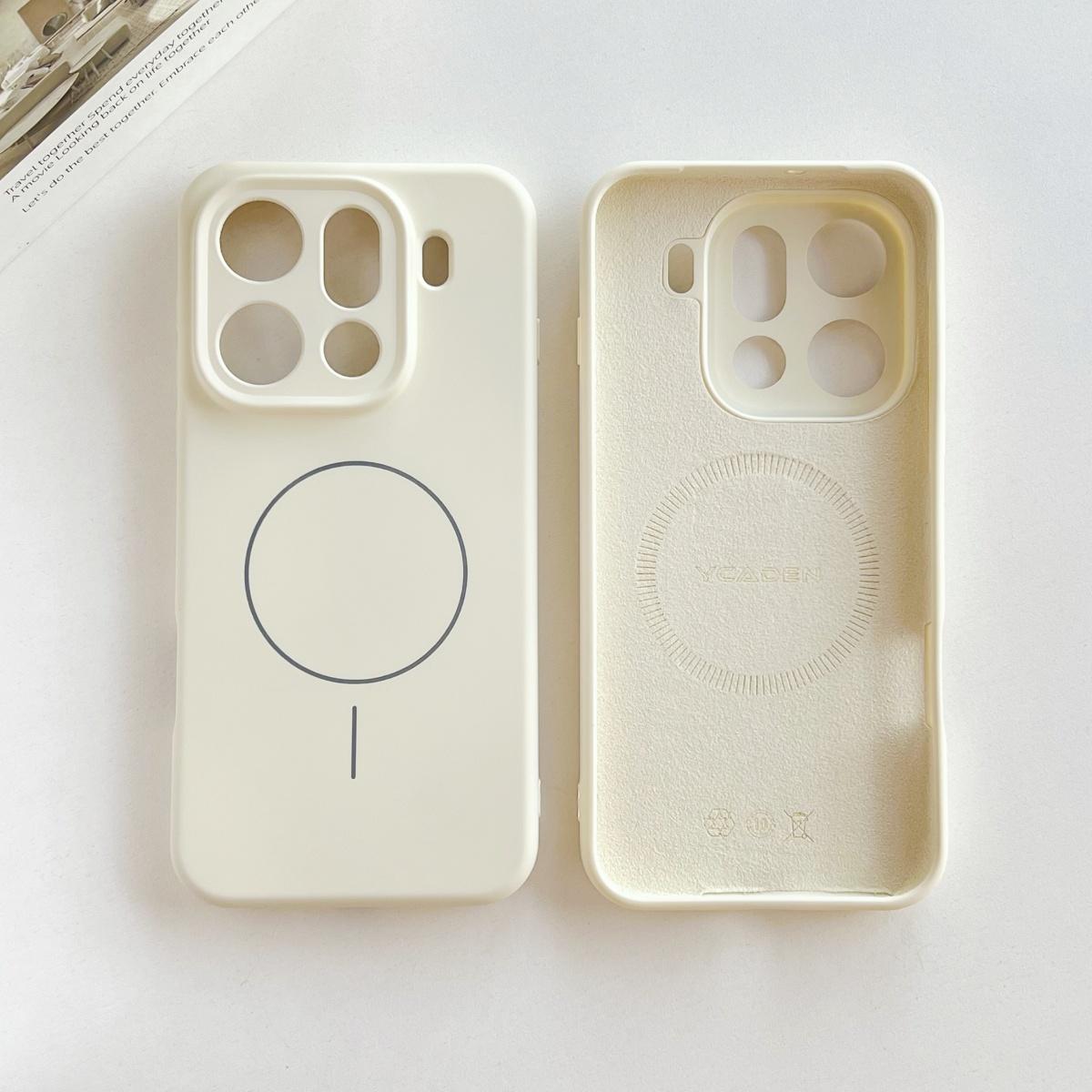

Liquid Silicone For Magsafe Phone Case For OPPO Find X9 X8 Ultra X8S + Reno 15 14 Pro Solid Color Magnetic Charge Cover OPPO Find X9