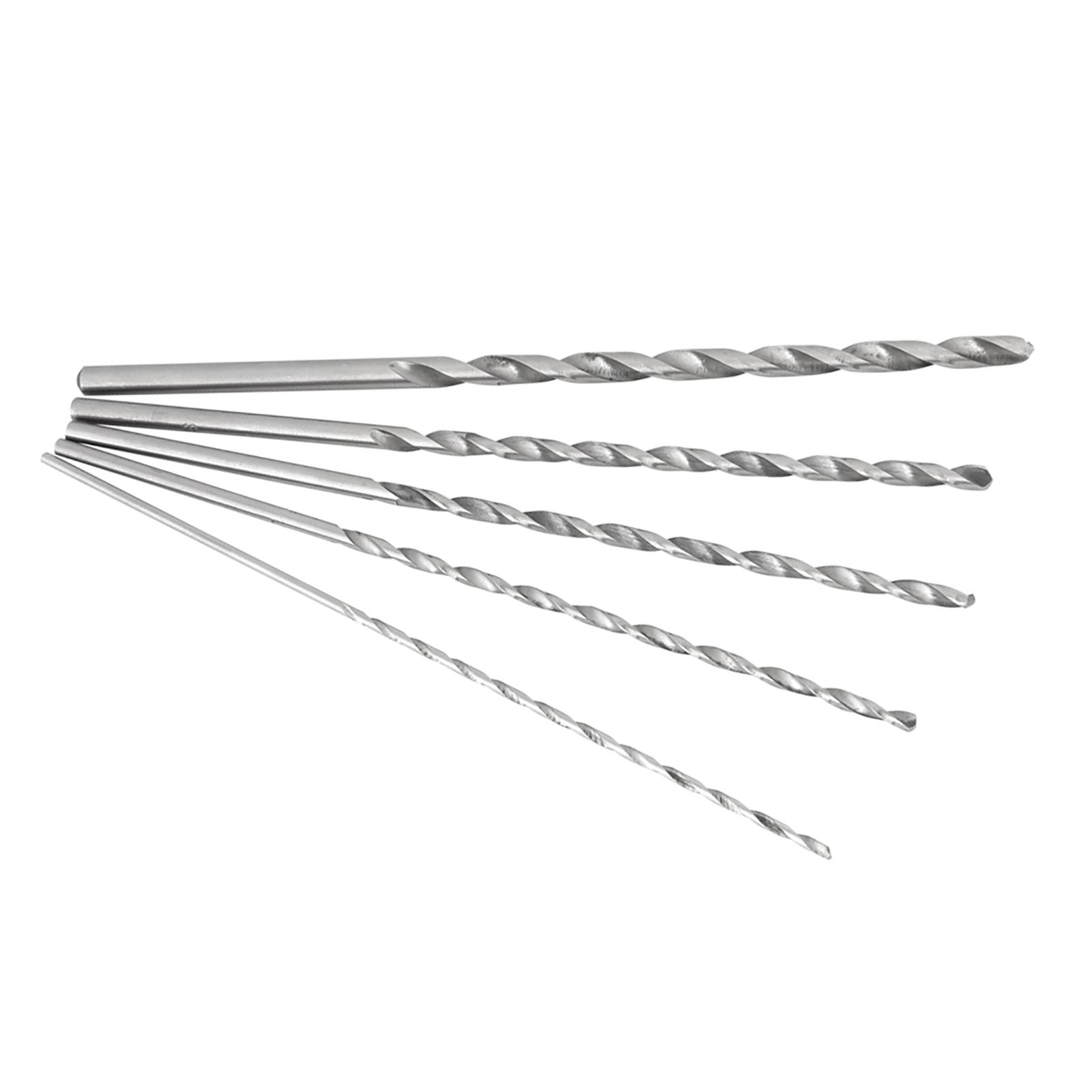 

Extra Long High Speed Steel Straight Shank Twist Drill Bit Tool 2 5mm For Wood белый