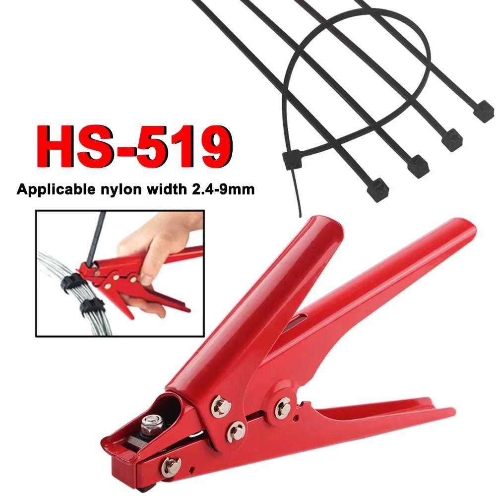 Ergonomic Cable Tie Tool Labor Saving Flush Cut Zip Tie Tool  Electrical Operation