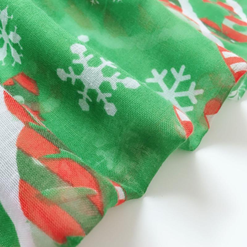 Popular New Christmas Bali Yarn Printed Scarf Women's, Sunscreen Beach Towel Long