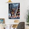 Gremlins Vintage Tapestry Handmade Look Suitable For Balcony Living Room Studio Wall Multipurpose Boho Decor Gift For New Home