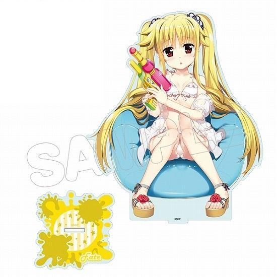 

[USED] Magical Girl Lyrical Nanoha D Acrylic Figure L Fate Water Gun Ver.