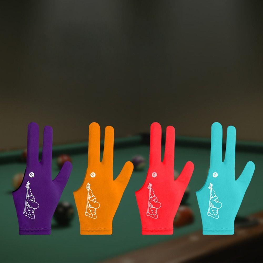 1 Stück rutschfester Billardhandschuh atmungsaktiver Snooker Billardhandschuh Billardzubehör