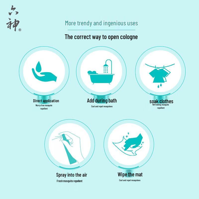 Liu Shen Cooling Ice Lotus Mosquito Repellent Spray