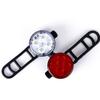 LD-2209 USB Rechargeable Bike Light Set Super Bright Bicycle Light Front and Rear Bicycle Light Set