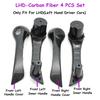 LHD 2/4PCS Koleos I Car Interior Door Front Left Right Pull Grab Inner Handle With Outer Cover For Renault 2008-2016 80945JY50A