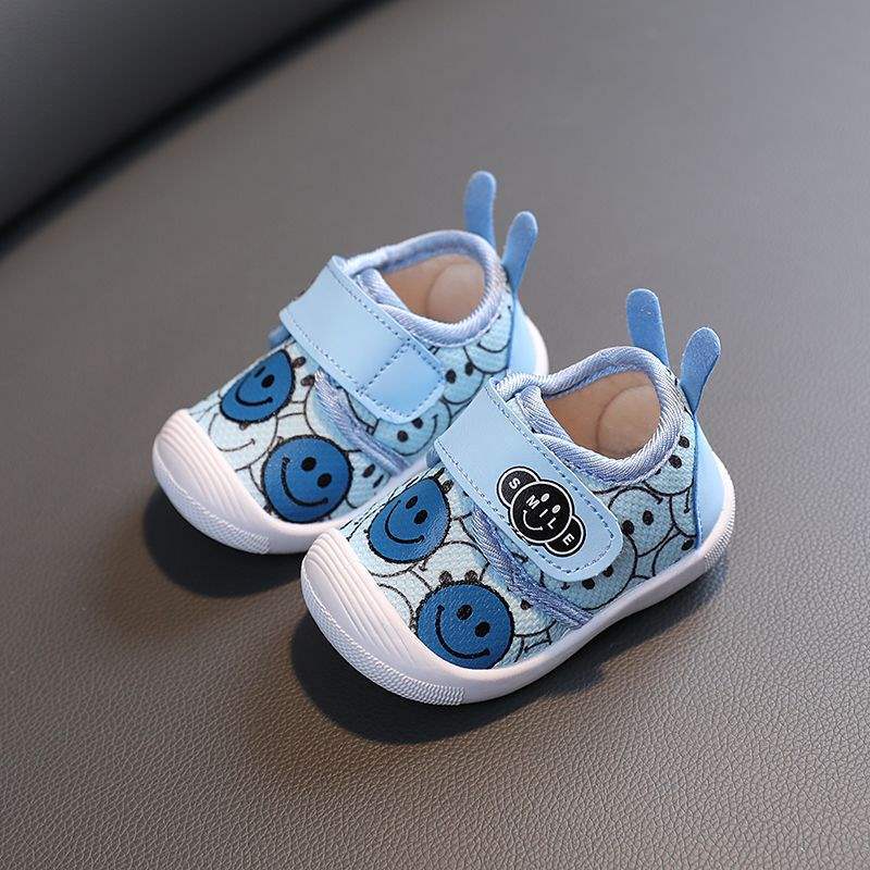 Winter Baby Weichsohle Rutschfest Kleinkindschuhe 0-1-2 Jahre alte Babyschuhe Samt Jungen und Mädchen Baumwollschuhe Schneestiefel