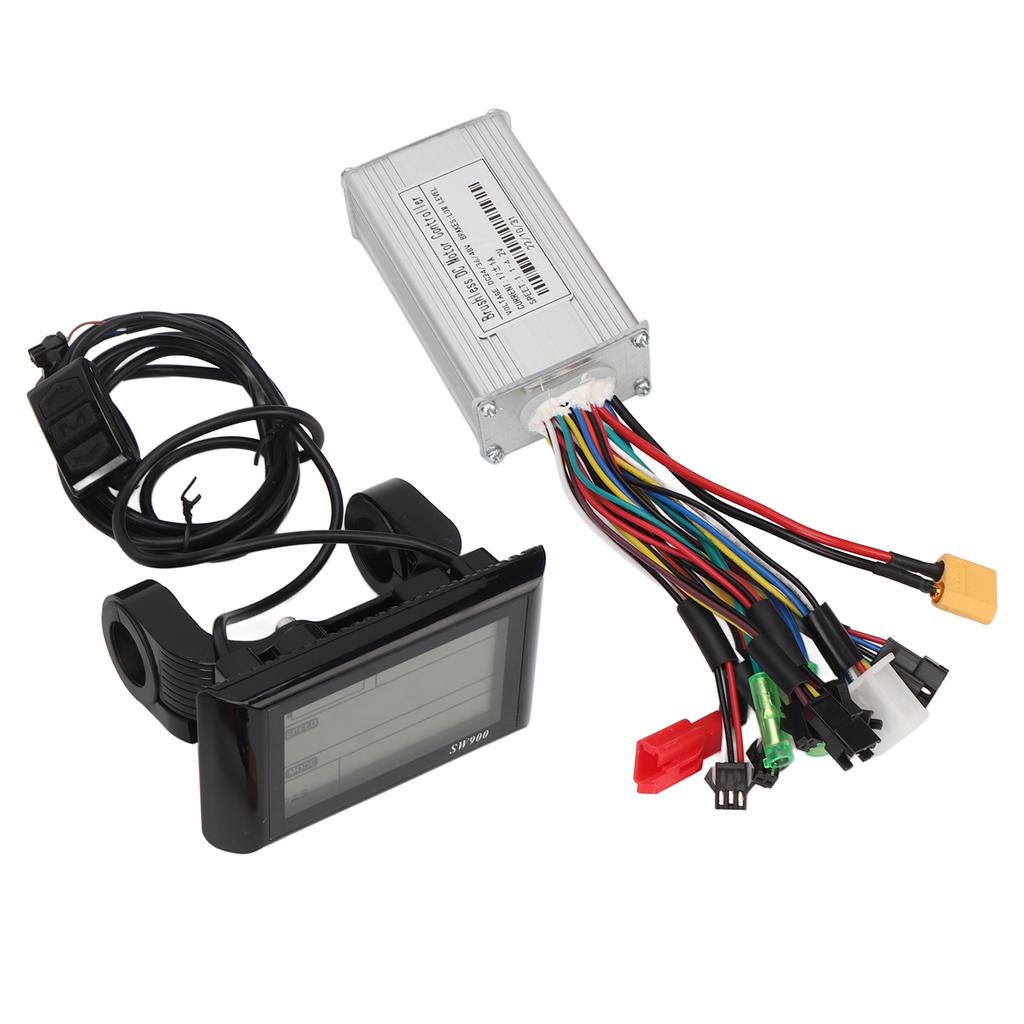 Display SW900 17A 3 Modos Controlador de Motor Senoidal Sem Escovas Bicicleta Elétrica Controlador Sem Escovas