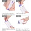 USB Rechargeable Laser Hair Removal Device Gentle Electric Shaver for Women Body Face Legs Bikini Hands Kit