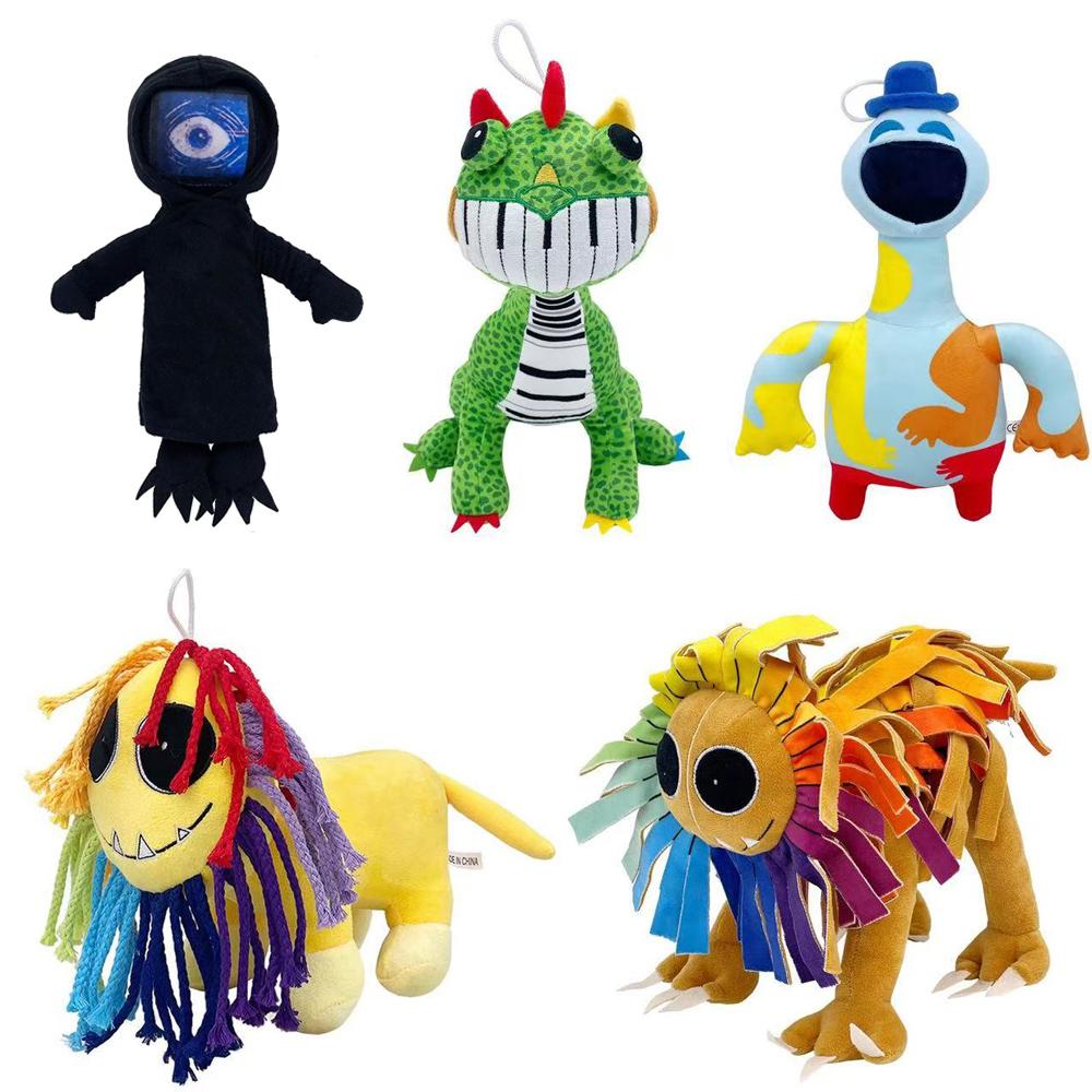 Poppy Playtime Yarnaby Nightmare Pretty Plush Doll Colored Lion Smiling Beast Cotton Plush Toy
