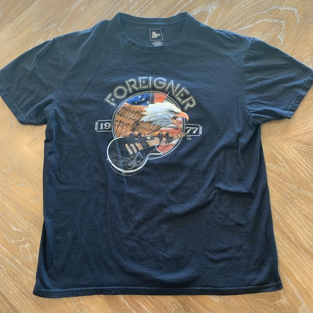 VIntage Foreigner Band 1977 Shirt Unisex Concert S to 5XL SG656 Unisex T-Shirt XXXXL