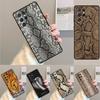 Snake skin texture soft TPU Phone Case For Samsung Galaxy note 10 pro S26 S25 S24 S23 S22 Ultra Plus S21 FE S20 Shockproof Cover