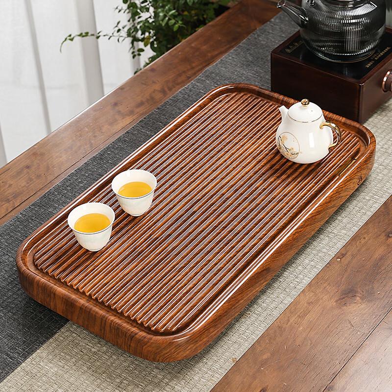Shangqi Bamboo Tea Tray with Drainage