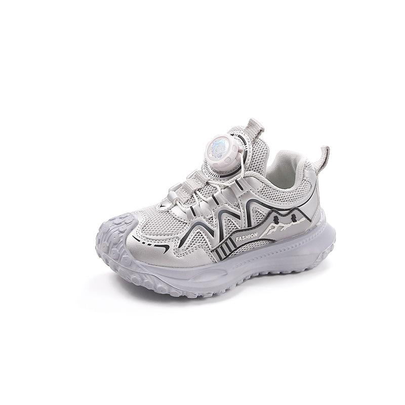 Chunky Kids Shoes for Boy Non-slip Basketball Sneakers for Children Fashion Versatile Girls Causal School Running Sports Shoes