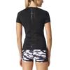 Adidas Speed Freelift Climacool Breathable Crew Neck Logo Short Sleeve T-Shirt Women T-Shirts Black BK2677