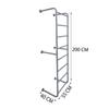 Ceiling Ladder Slim 55 Cm - Eu White
