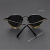 Retro Geometric Round Frame Simple Design UV Protection Men Women Sunglasses Customizable Prescription