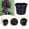 Horse Water Bucket feed Trough Easy to Clean Hanging Sturdy,Horse Feeder,Livestock Feeding Container