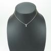 Used courreges Necklace Silver925 2.6g Silver ribbon