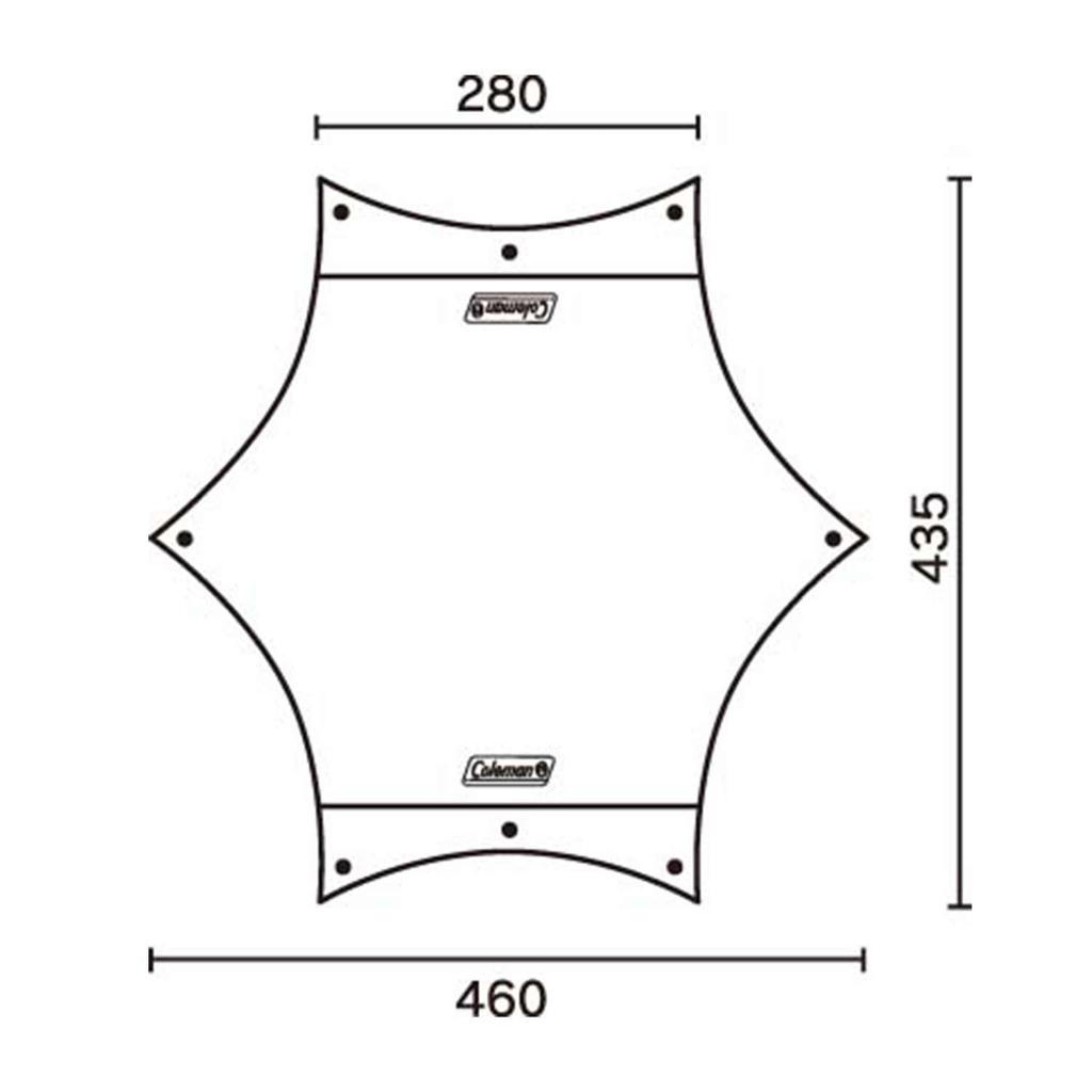 Coleman XP Gray Hexatarp/MDX+
