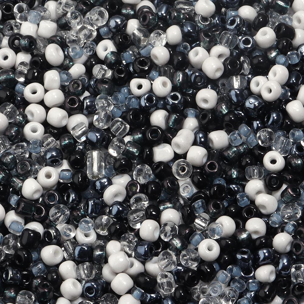 40g/lot Mixed Color Glass Seed Beads 4mm Cute Mini Loose Rice Beads For Jewelry Making Supplies DIY Bracelet Necklace Keychain