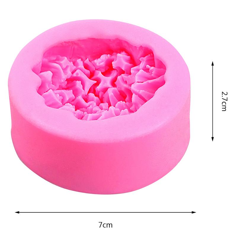 Carnations Silicone Flower Shape Cake Molds Fondant Shape Decorating for Homemade Cake Chocolate Cupcake  Decoration Moulds