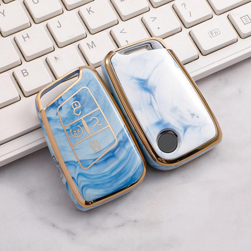 Volkswagen New Magotan 5-Button Car Key Cover - Cross-Border Design