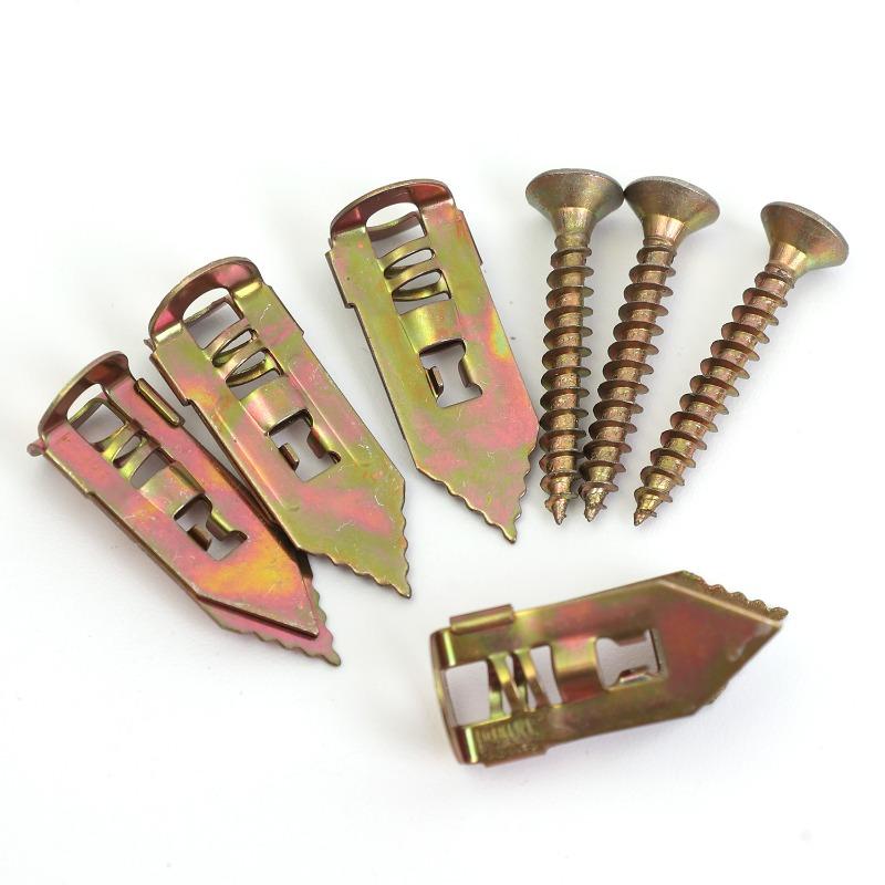 20/100set Self Drilling Drywall Anchors with Screws Expansion Nail Heavy-Duty Metal Wall Anchors Self-Tappe Screw Fixing Tools