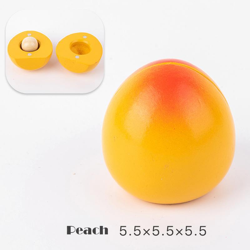 Simulace Kuchyně Předstíraná Hra Hračka Magnetické Dřevěné Krájení Ovoce Zeleniny Klasická Hra Montessori Vzdělávací Hračky Pro Děti