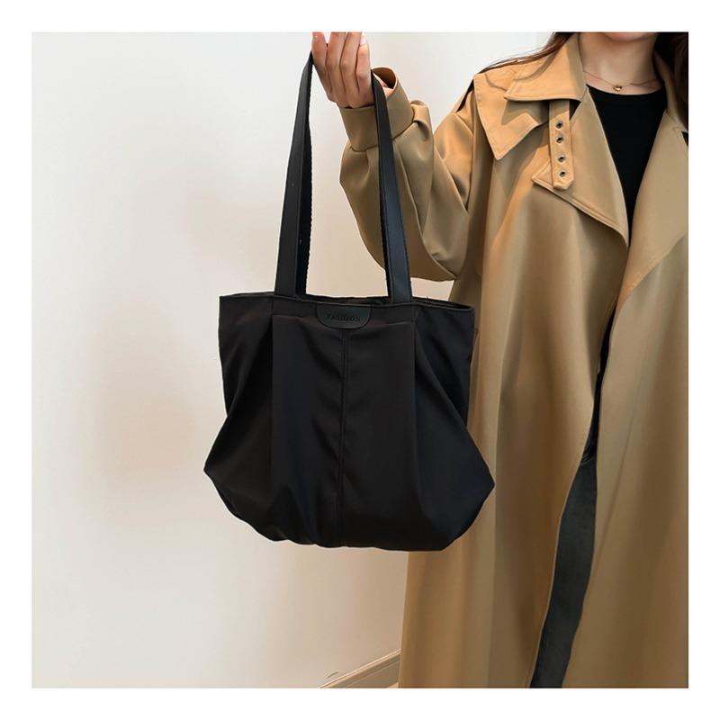New Canvas Tote Bag Large Capacity Commuter Underarm Bag Women's Bag